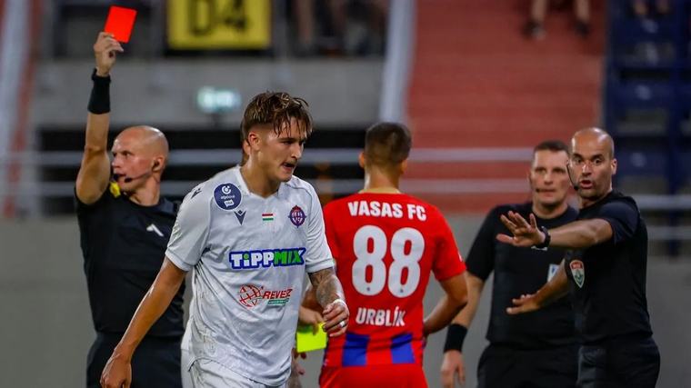 Öt gól, két kapufa és egy piros lap – képekben a Vasas–Nyíregyháza bajnoki