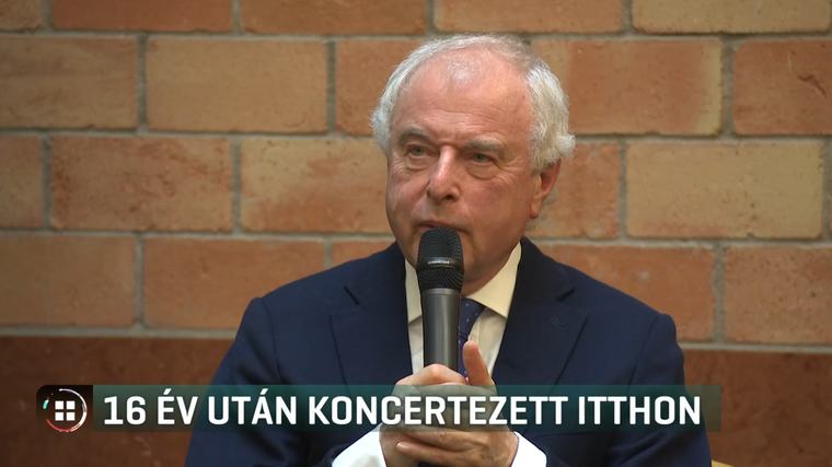 2:36 Híradó Híradó Schiff András: Sokkal többet mosolyognak most a magyarok, mint 2010-ben