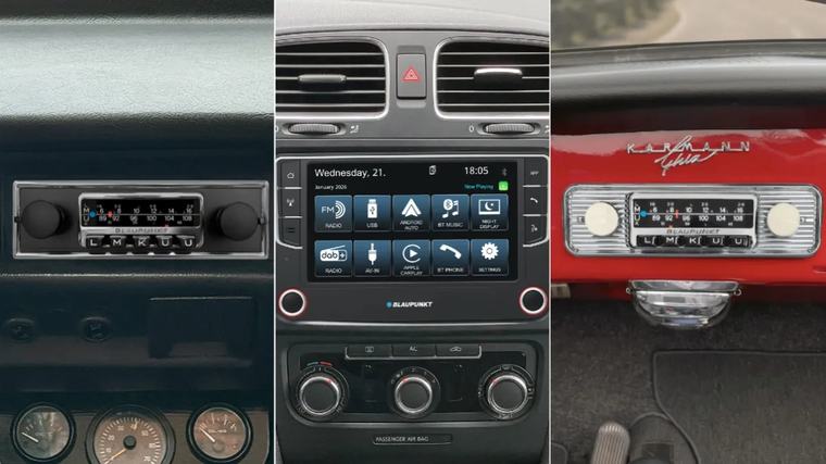 Retró autórádiók: mintha 1970-ből maradt volna itt, pedig Bluetooth is van benne