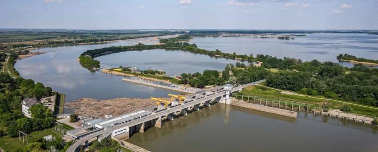 Leállt a tiszalöki erőmű az alacsony vízállás miatt
